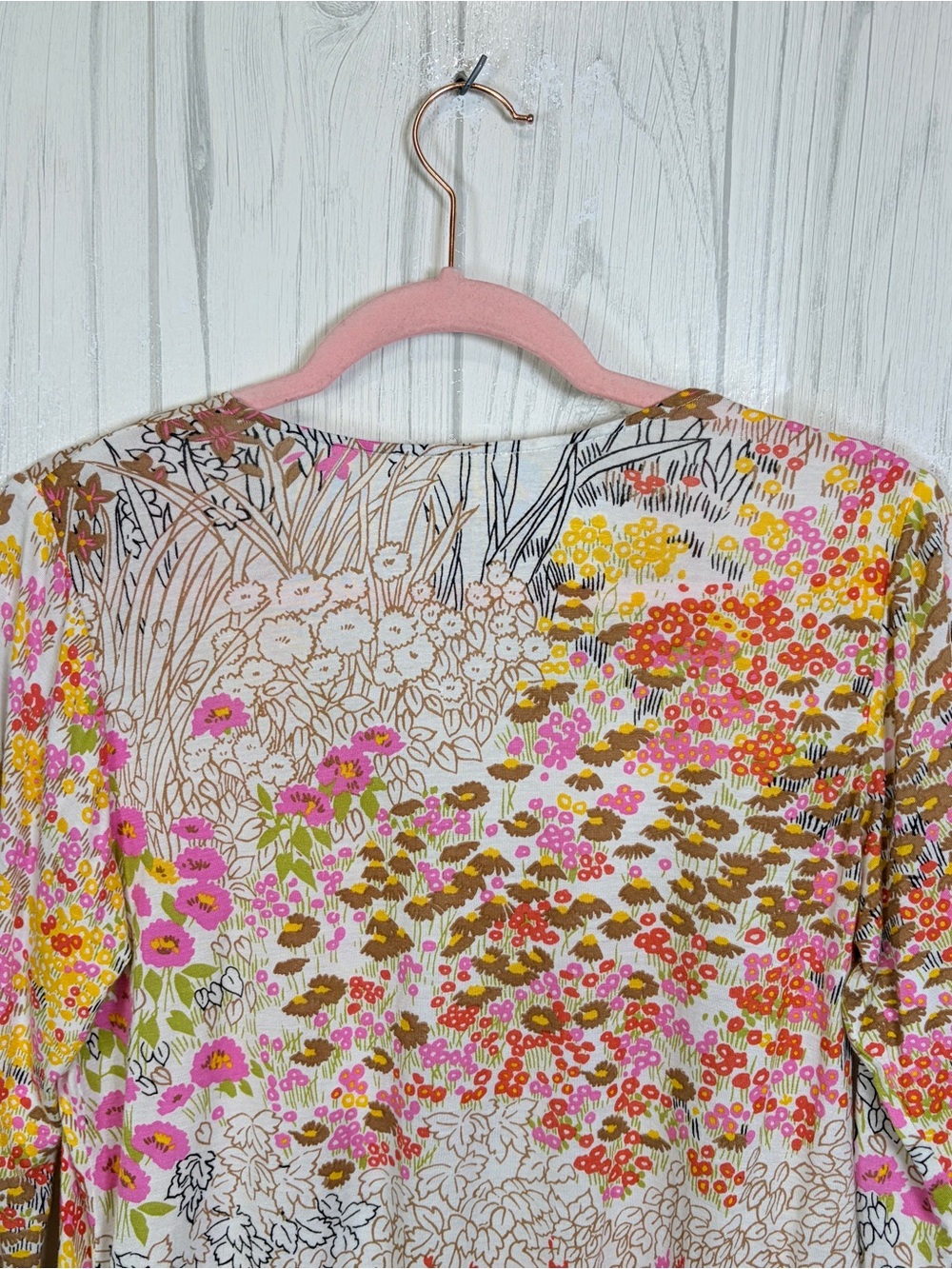 TINY | ANTHROPOLOGIE | Callie Floral Top, Small - Picture 8 of 12